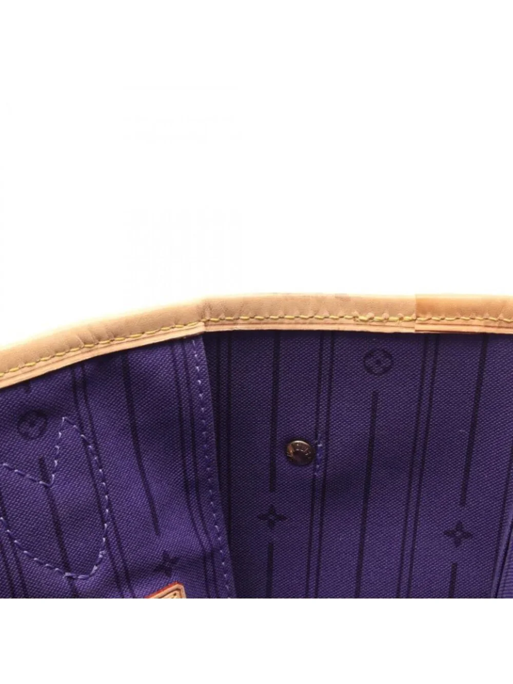 Louis Vuitton Tote Neverfull MM My LV Heritage Orange Purple Canvas Leather